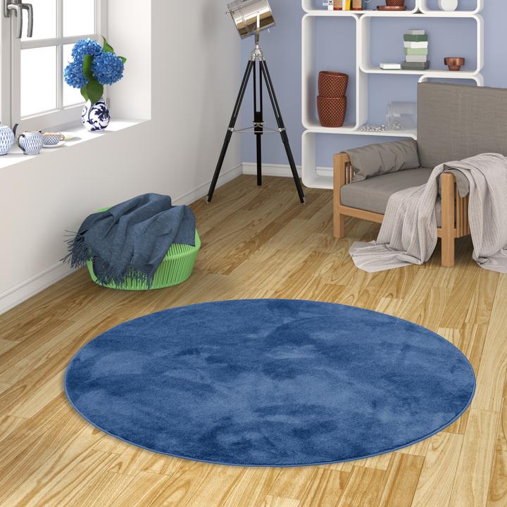 Actual product image Pergamon Luxury super soft high pile carpet Melia Round (120 x 120 cm)