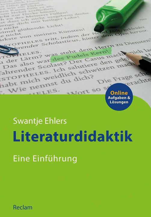 Actual product image Literaturdidaktik (German, Swantje Ehlers, 2016)
