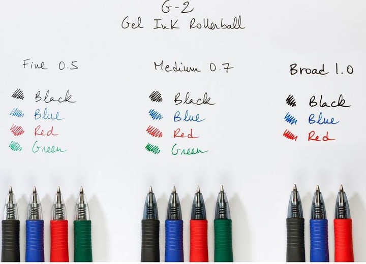 Image du produit Pilot G2 (Noir, Transparent, 1 x)