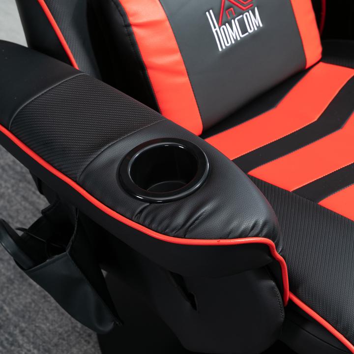Actual product image Homcom Relaxsessel mit abnehmbare Kissen und Getränkehalter