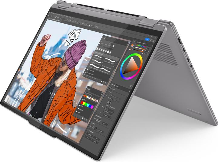 Produktbild Lenovo Laptop Yoga 7 R7 16GB 512GB 16" 83DM0006US (16", 512 GB, 16 GB, US, AMD Ryzen 7 8840HS)