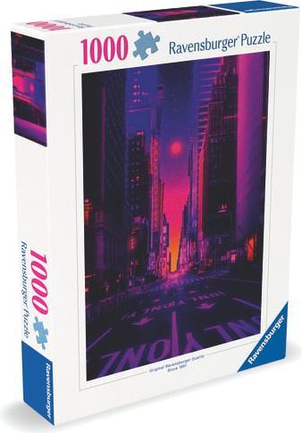 Actual product image Ravensburger Puzzle 12001436 - New York in Neon - 1000 piece puzzle for adults and children from 14 (1000 pieces)