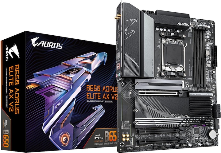 Gigabyte B650 AORUS ELITE AX V2 (AM5, AMD B650, ATX)