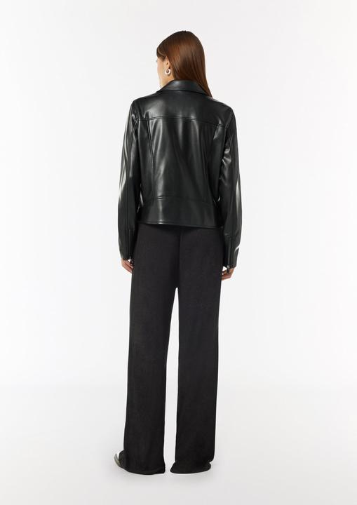 Produktbild Comma Indoor-Jacke Klassische Bikerjacke aus Lederimitat (36)