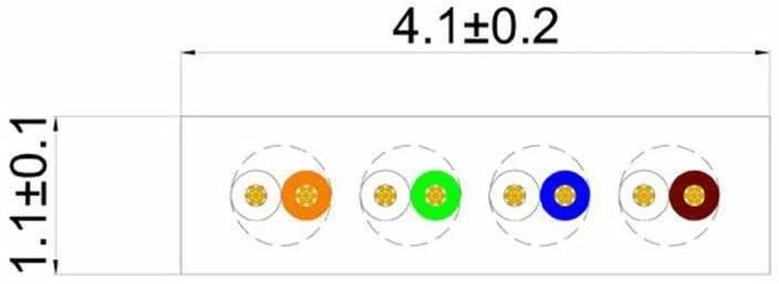 Produktbild Lightwin Netzwerkkabel (UTP, CAT6, 0.25 m)
