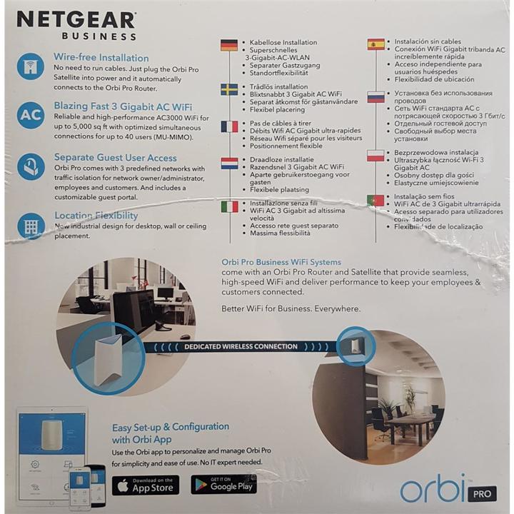 Produktbild Netgear Orbi Pro SRK60 Mesh WiFi Set