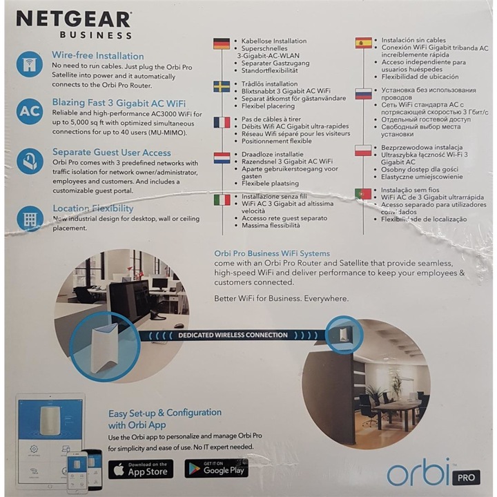 Produktbild Netgear Orbi Pro SRK60 Mesh WiFi Set