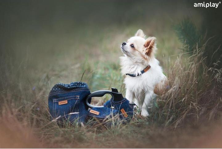 Produktbild amiplay Beutelspender Denim, 9 x 5 x 4 cm (Hund)