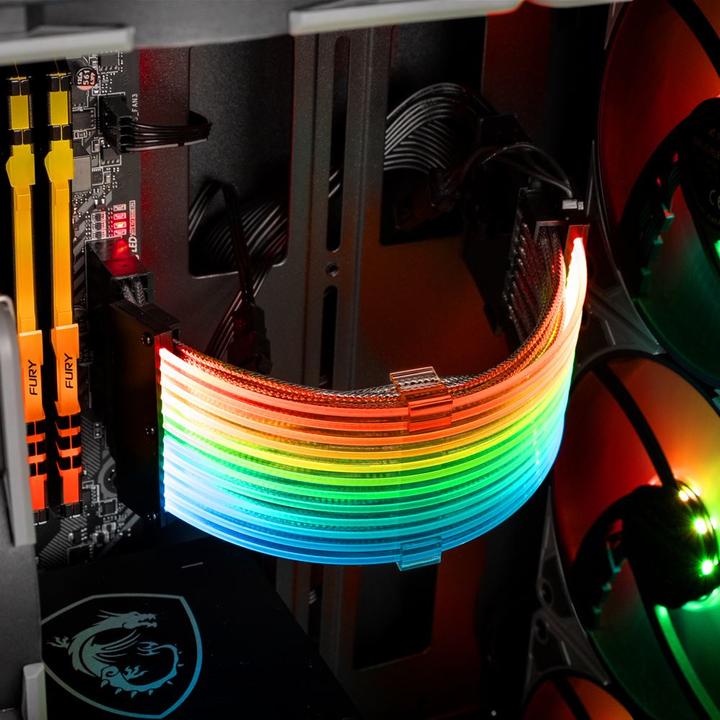 Produktbild Sharkoon Shark XTend 24 PSU 24 polig (Mehrfarbig)