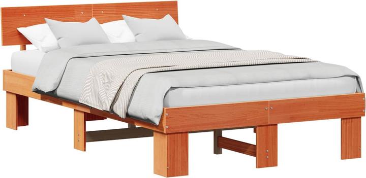 Actual product image vidaXL Moderner Bettrahmen (140 x 190 cm)