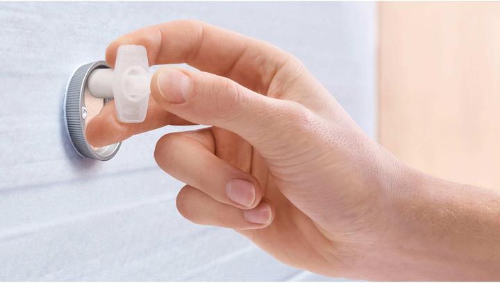 Actual product image tesa EKKRO glass shelf incl. adhesive solution without drilling (60 x 5 x 12 cm)