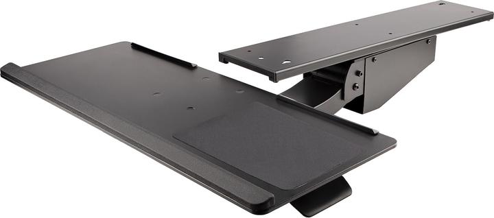 StarTech com Under Desk Keyboard Tray - Full Motion & Height Adjustable Keyboard and Mouse Tray