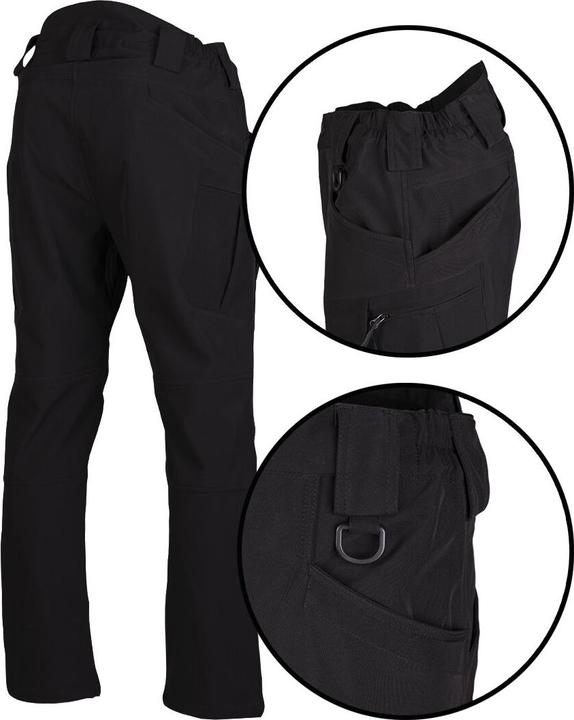 Produktbild Mil-tec Softshell Hose 'Assault' Schwarz L (L)