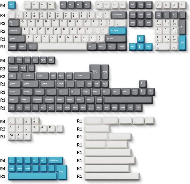 Keychron KEY-PBT-12