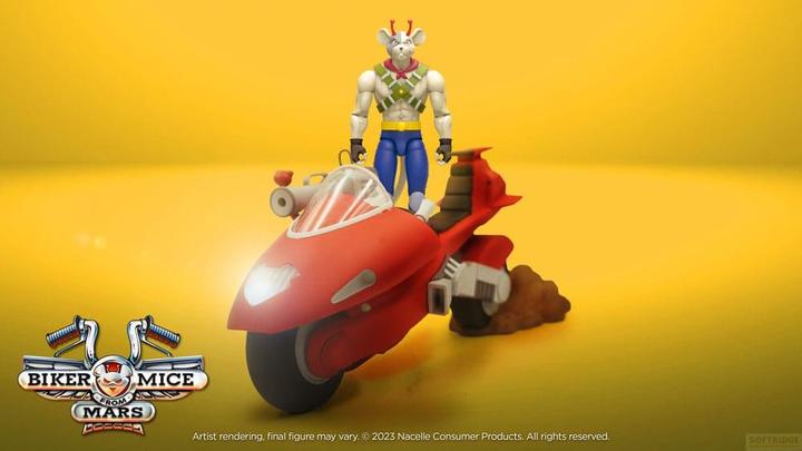 Produktbild Nacelle Consumer Biker Mice From Mars Fahrzeug Vinnie's Radical Rocket Sled 25 cm