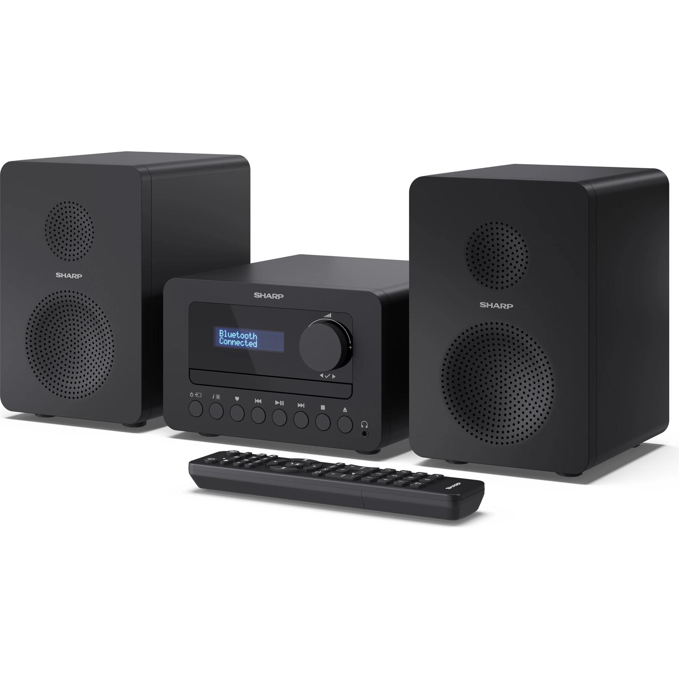 Sharp Interactive solution XL-B514(BK) TOKYO FM Hi-Fi Micro System, Black (FM), Radio, Nero