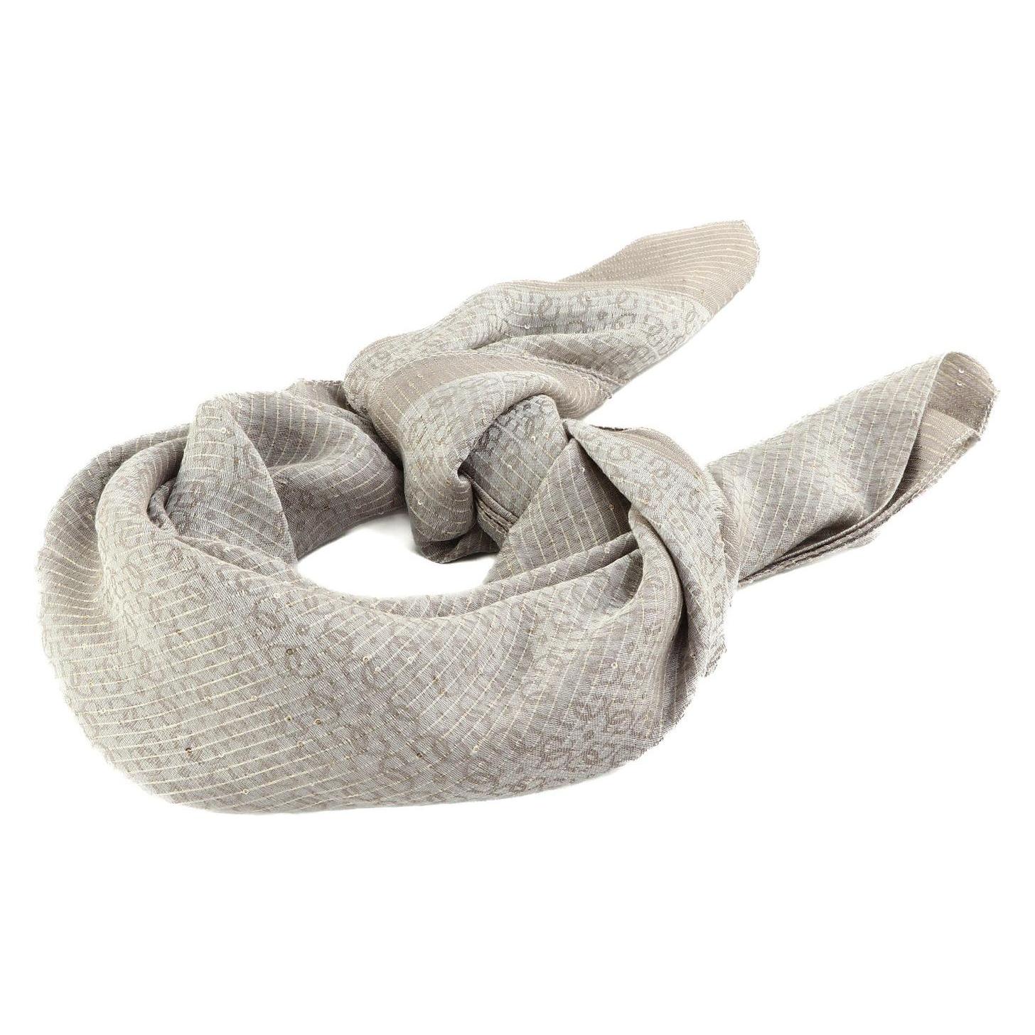 Guess, Damen, Schal, Aveta Scarf 80x180, Grau
