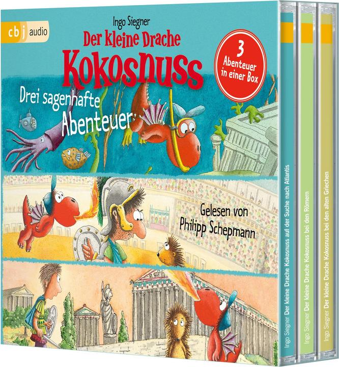 Produktbild Der kleine Drache Kokosnuss – Drei sagenhafte... (Deutsch)