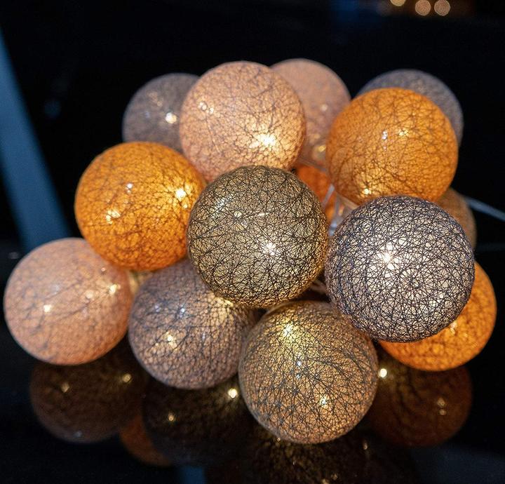 Produktbild GuirLED Baumwollkugeln Lichterkette (3.20 m)