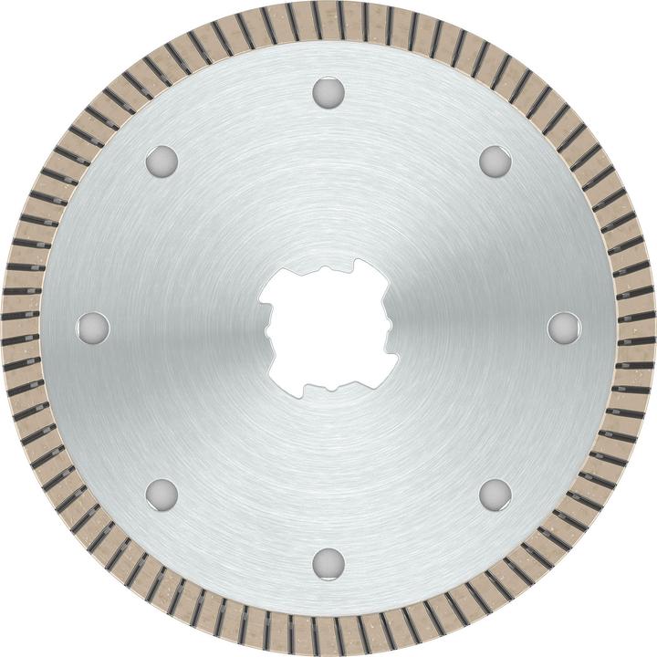 Produktbild Bosch Professional Zubehör PRO Ceramic X-Lock Diamanttrennscheibe, 125 x 22,23 mm, 22,23 mm