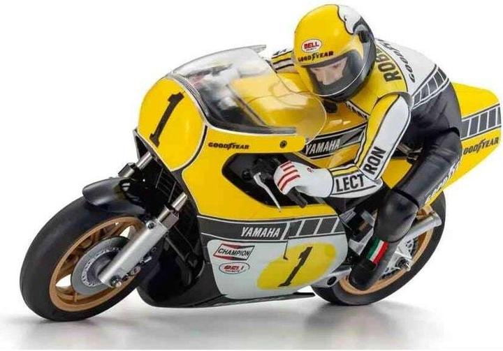 Actual product image Kyosho Europe Motorrad Moto Hanging On Racer Yamaha YZR500 1978