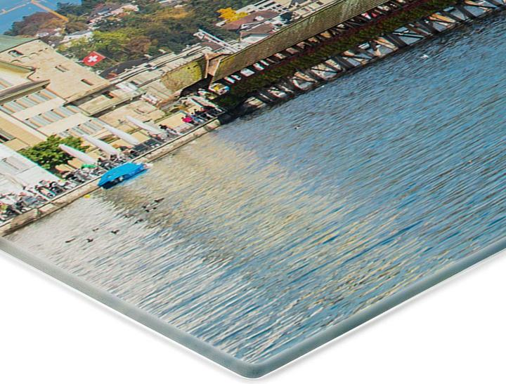 Immagine prodotto Trenddeko Ponte di legno a Lucerna (40 x 60 cm)