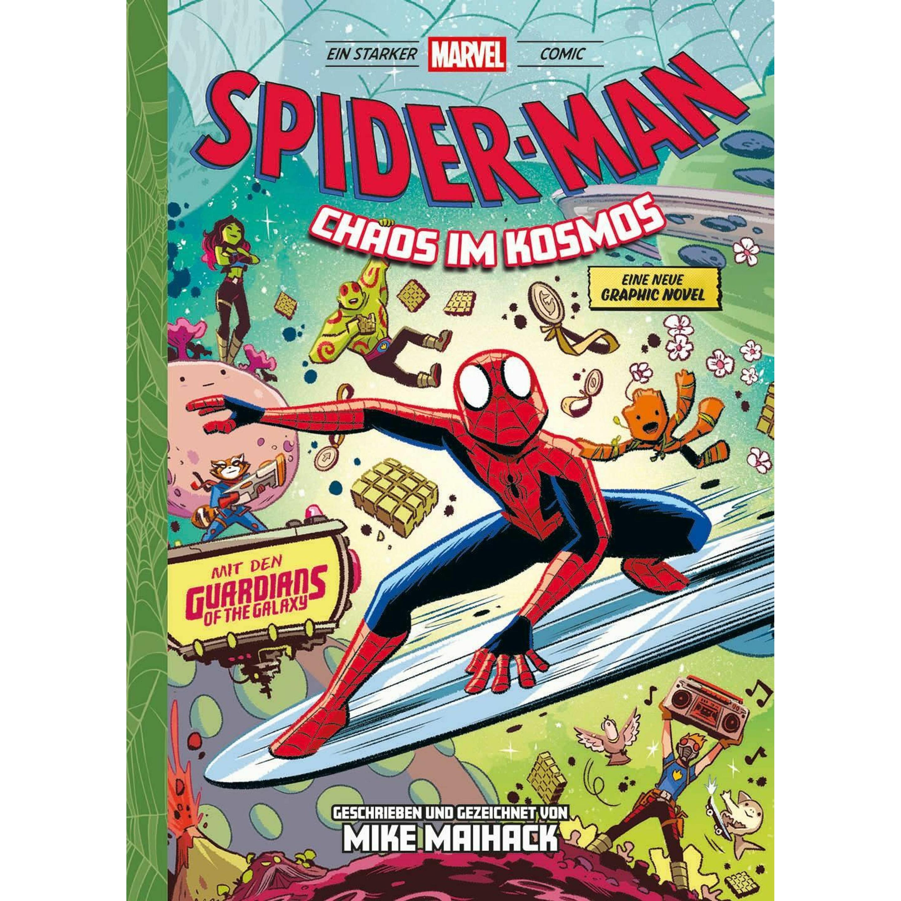 Spider-Man: Chaos im Kosmos, Belletristik von Mike Maihack