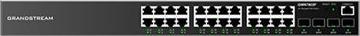 Produktbild Grandstream GWN7803P, Managed Switch, 24x Gigabit ports, 4x SFP, 24x PoE, L2 layer (24 Ports)