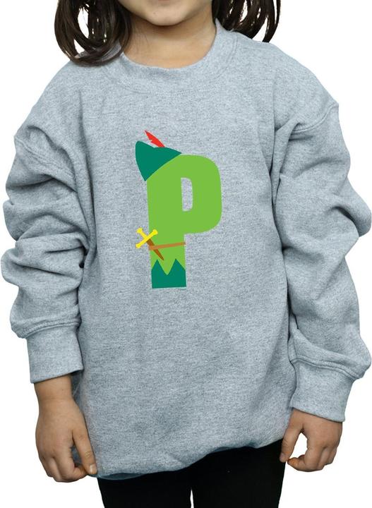 Image du produit Disney - Sweat ALPHABET P IS FOR PETER PAN - Fille (128)