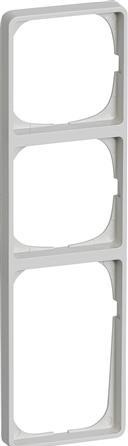 Actual product image LK FUGA® ramme Baseline 50 3,5 modul, lysegrå.