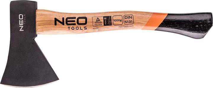 Actual product image Neo Tools Universal ax with wooden handle 1kg 400mm (27-010)