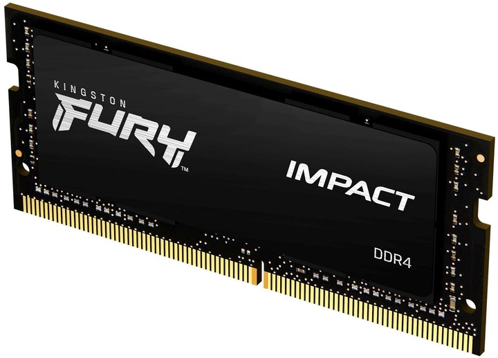 Actual product image Kingston FURY Impact (1 x 8GB, 2666 MHz, DDR4-RAM, SO-DIMM)