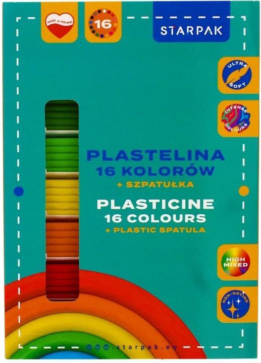 Starpak Plastilin 16 Farben Auf der Welle