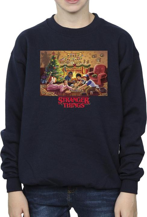 Image du produit Netflix - Sweat STRANGER THINGS CHRISTMAS GATHERING - Garçon (152, 158)