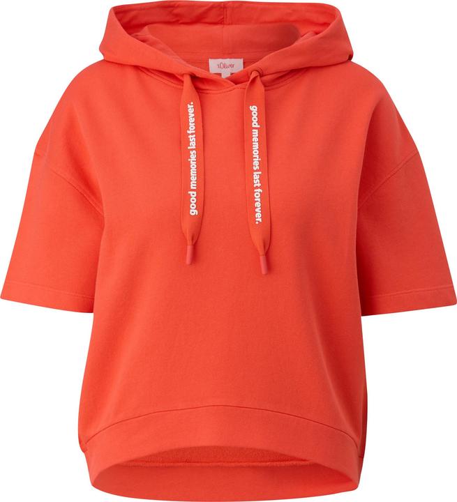 Produktbild s.Oliver Sweatshirt Hoodie mit halblangen Ärmeln (38)
