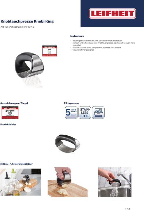Produktbild Leifheit Knobi-King ProLine