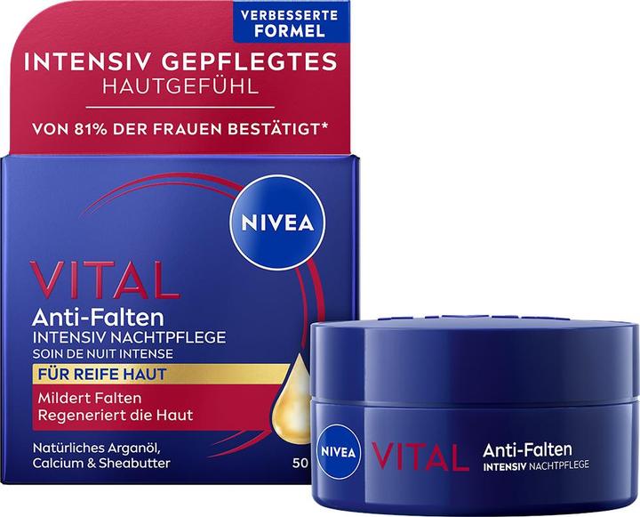 Produktbild NIVEA Vital Anti-Age Regenerierende Nachtcreme (50 ml, Nachtcreme)