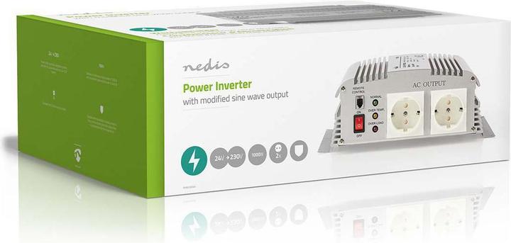 Produktbild Nedis Power Inverteränderte Sinus-Wellen| Eingangsspannung 24 VDC|
