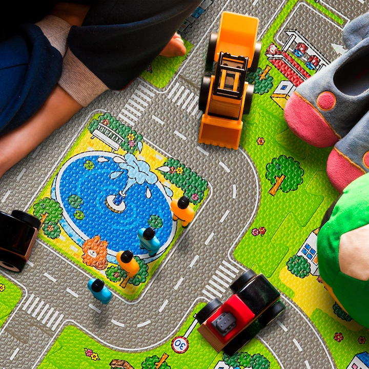 Actual product image Relaxdays Road with animals (31 x 31 x 1 cm)