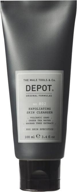 Image du produit Depot - No.802 Nettoyant exfoliant pour la peau 100 ml (Lingettes nettoyantes pour le visage, 100 ml)