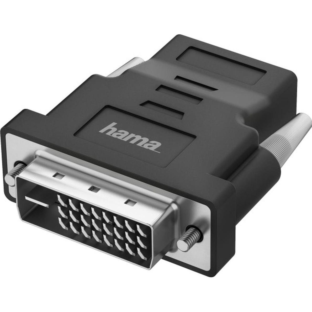 Hama Nero Da Dvi A Hdmi (Dvi), Adattatore Dati + Video,