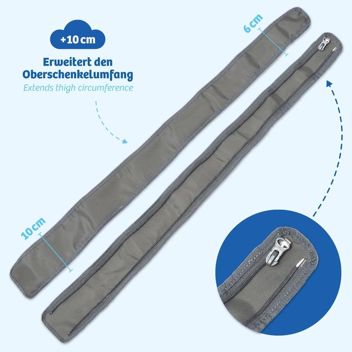 Actual product image Venen Engel 10cm extension (pair) for leg cuffs