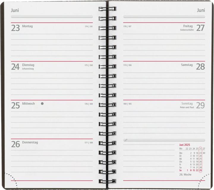 Produktbild Herlitz Spiralkalender (1 Woche / 2 Seiten)