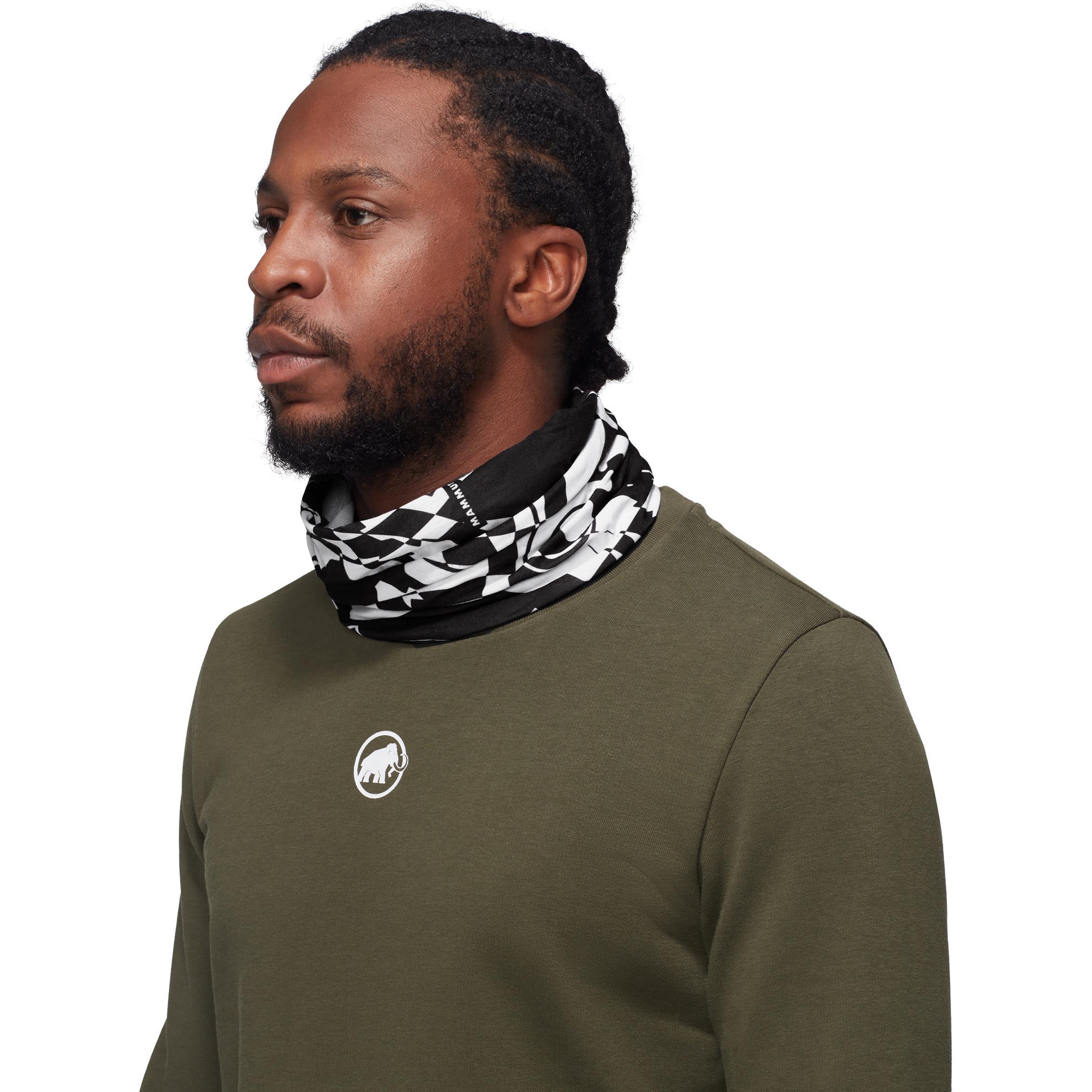 Thumbnail - Mammut, Herren, Stirnband, Neck Gaiter Scrambled, Schwarz