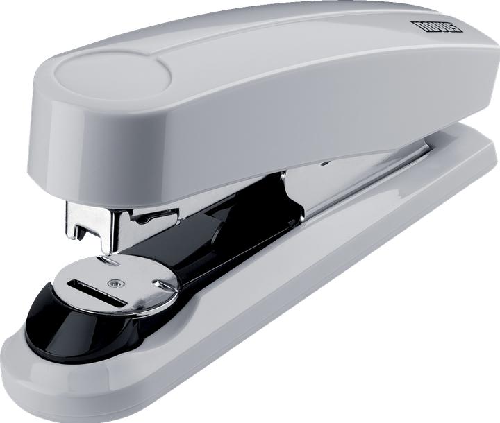 Produktbild Novus Heftgerät B4FC mit Flat-Clinch-Technik mit Heftklammern 24/6 (Blister) grau (50 Blätter)