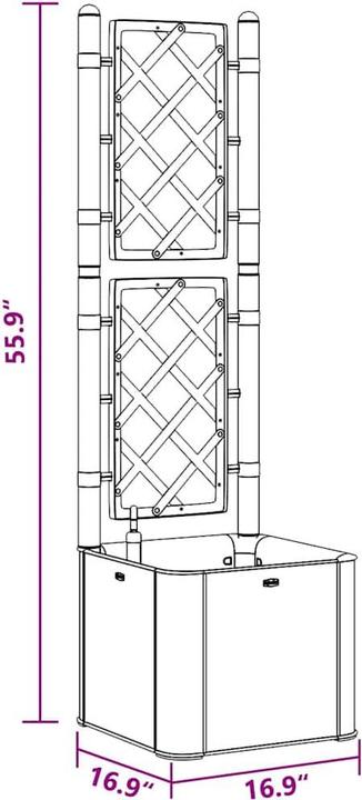 Produktbild vidaXL Hochbeet
