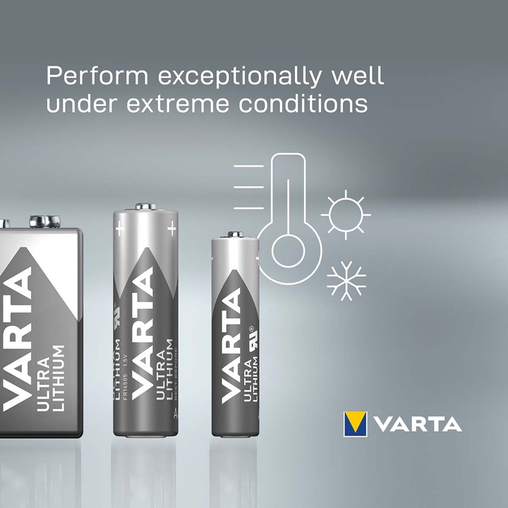 Productafbeelding Varta ULTRA Lithium (4 Pcs., AAA, 1100 mAh)
