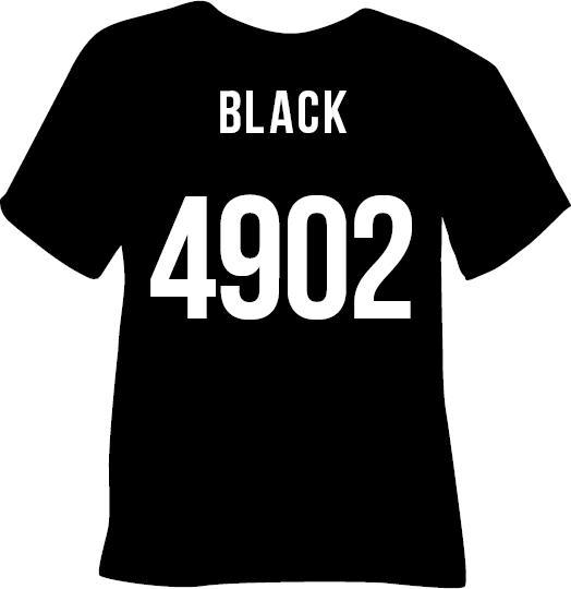 Produktbild Poli-tape Aufbügelfolie Poli-Flex turbo, 30.5 x 122 cm, Schwarz