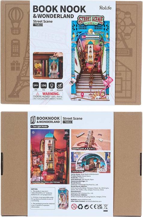 Image du produit Robotime Bausatz Street Scene