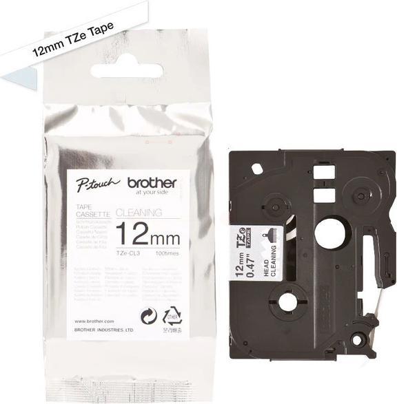 Produktbild Brother Tzecl3 12-Mm-Bandkassette (Kopfreinigung) (1.20 cm, Schwarz)